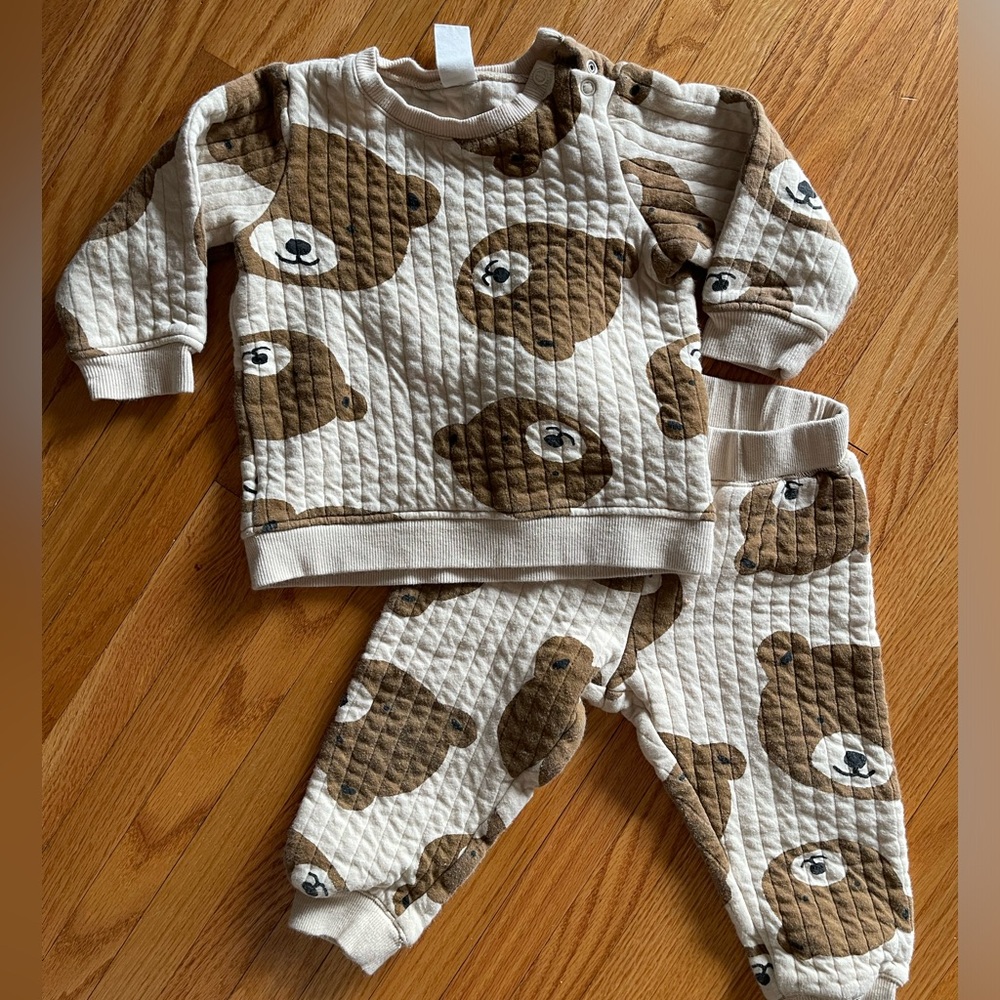 H&M bear comfy outfit